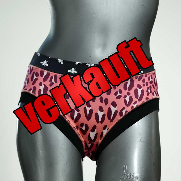 ökologische preiswerte farbige süße Bikini Hose, sportliche Bademode für Damen