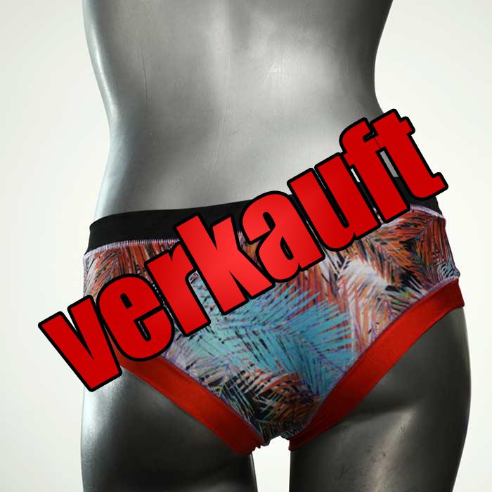 süße bequeme farbige handgemachte Bikini Hose, sportliche Bademode für Damen