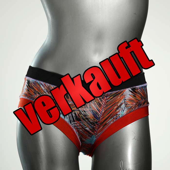 süße bequeme farbige handgemachte Bikini Hose, sportliche Bademode für Damen