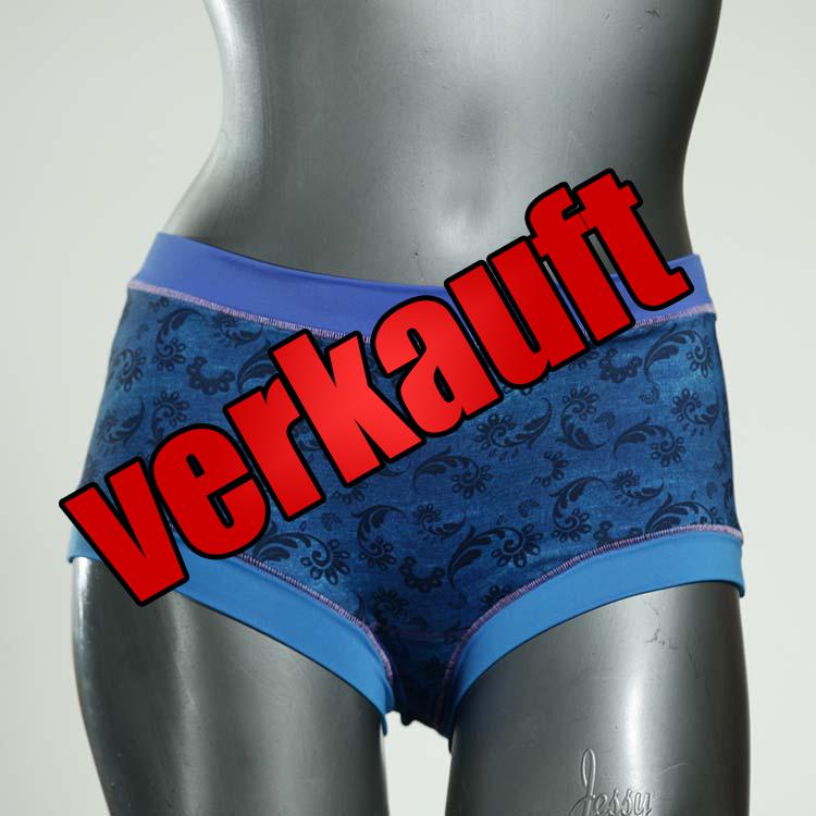 gemusterte schöne farbige preiswerte Bikini Hose, sportliche Bademode für Damen
