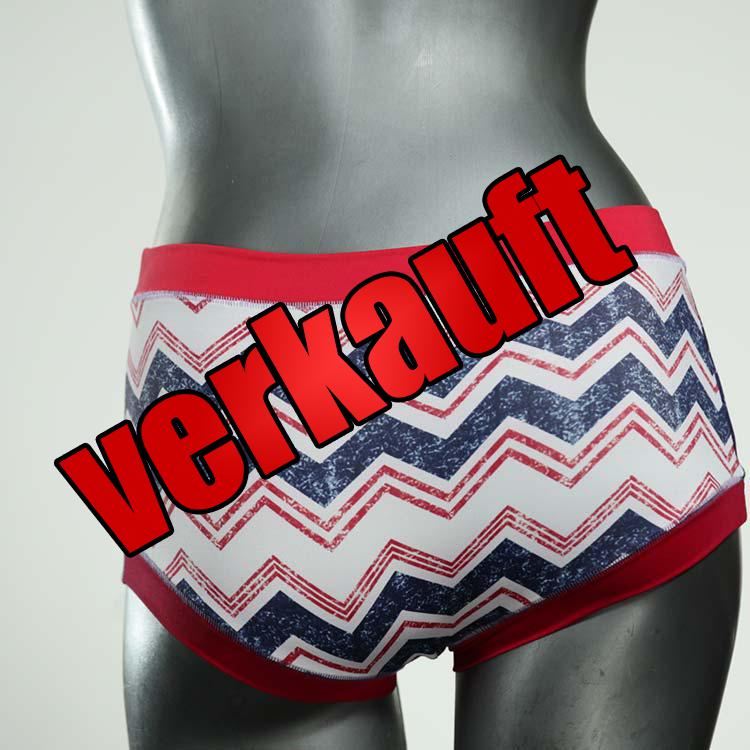 süße ökologische schöne gemusterte Bikini Hose, sportliche Bademode für Damen