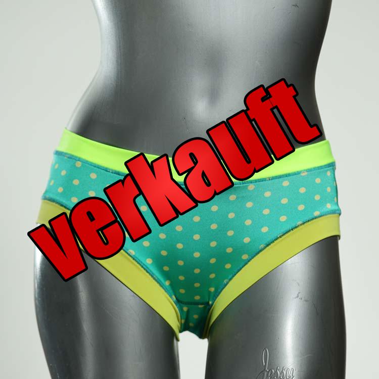 farbige günstige bequeme nachhaltige Bikini Hose, sportliche Bademode für Damen