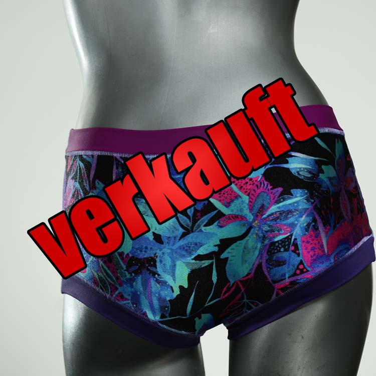 sexy süße gemusterte nachhaltige Bikini Hose, sportliche Bademode für Damen