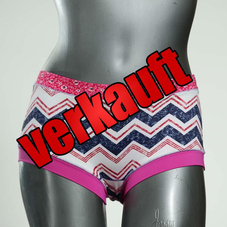 gemusterte günstige sexy bunte Bikini Hose, sportliche Bademode für Damen