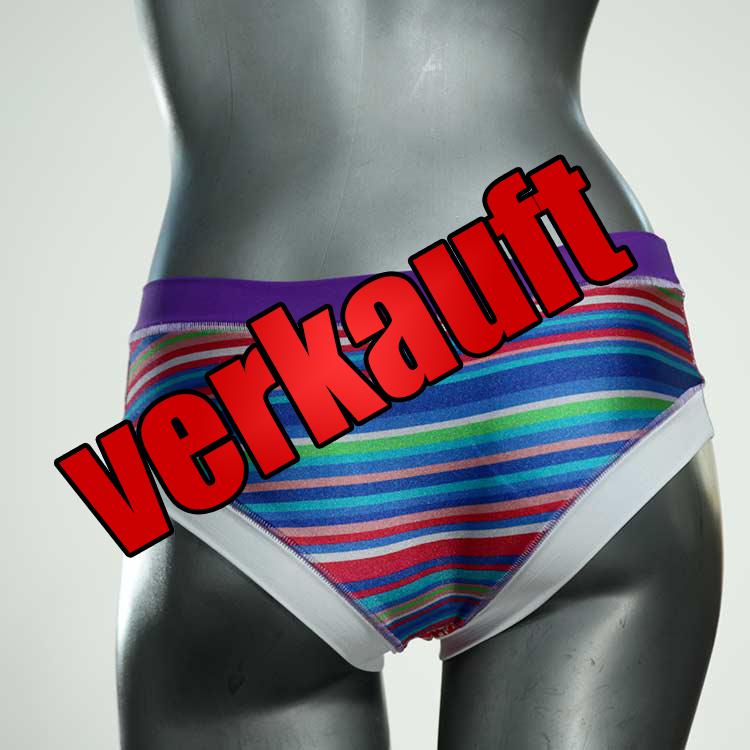 sexy schöne nachhaltige farbige Bikini Hose, sportliche Bademode für Damen