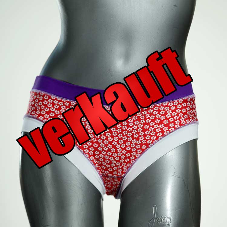 sexy schöne nachhaltige farbige Bikini Hose, sportliche Bademode für Damen