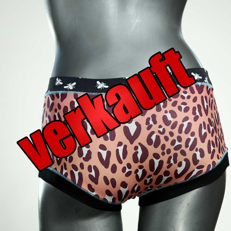 bequeme gemusterte schöne sexy Bikini Hose, sportliche Bademode für Damen