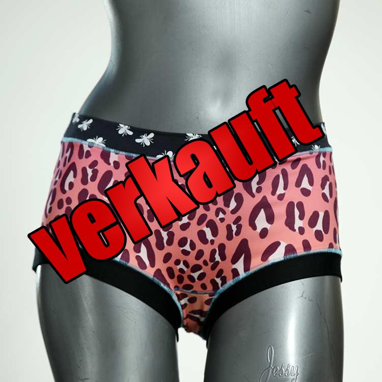 bequeme gemusterte schöne sexy Bikini Hose, sportliche Bademode für Damen