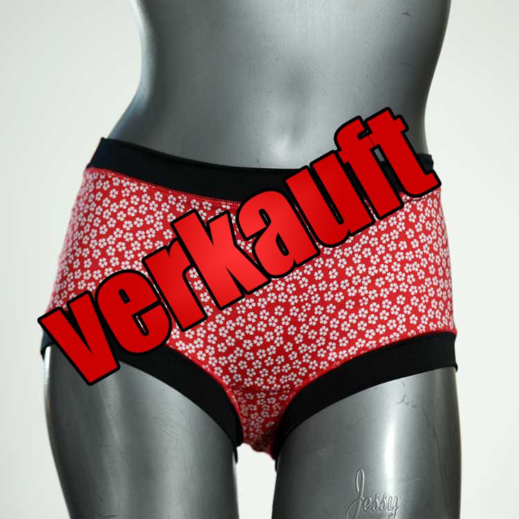 gemusterte farbige günstige sexy Bikini Hose, sportliche Bademode für Damen