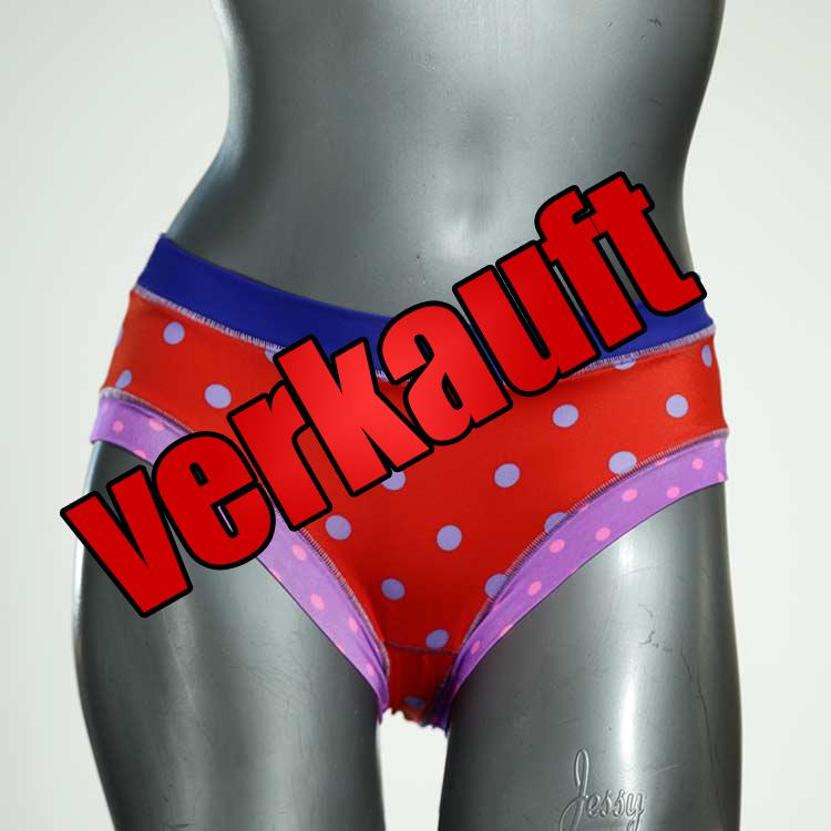 günstige nachhaltige bunte farbige Bikini Hose, sportliche Bademode für Damen