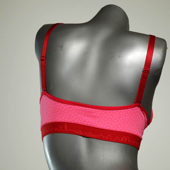 nachhaltige bunte farbige attraktive Bikini Top, sportliche Bademode für Damen thumbnail