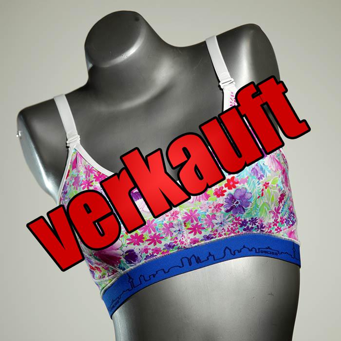 farbige handgemachte bunte preiswerte Bikini Top, sportliche Bademode für Damen