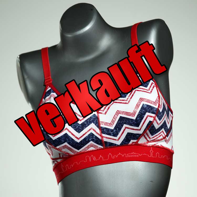sexy ökologische farbige nachhaltige Bikini Top, sportliche Bademode für Damen