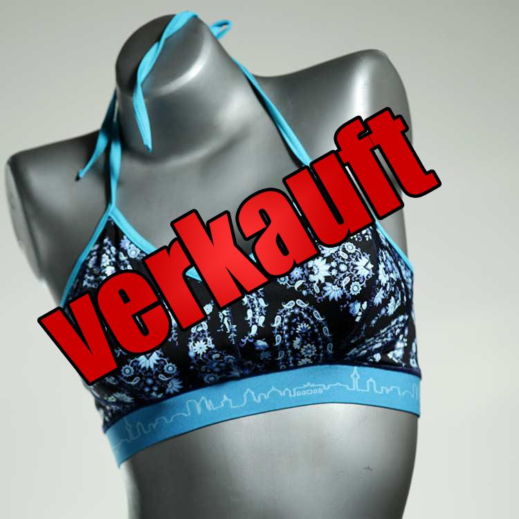 handgemachte schöne attraktive günstige Bikini Top, sportliche Bademode für Damen