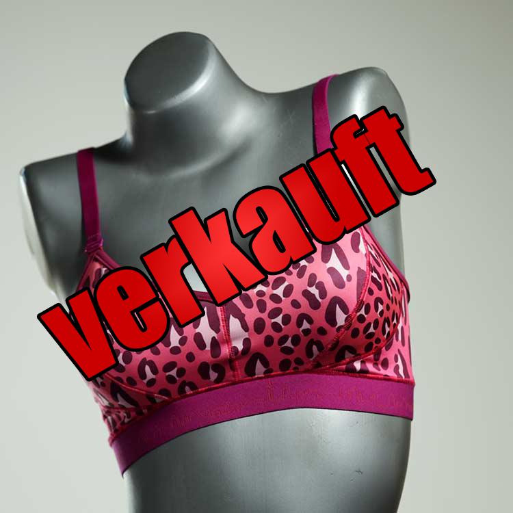 nachhaltige handgemachte attraktive schöne Bikini Top, sportliche Bademode für Damen