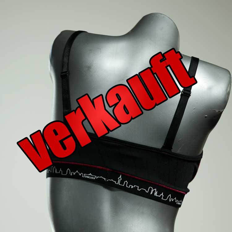 attraktive ökologische handgemachte schöne Bikini Top, sportliche Bademode für Damen