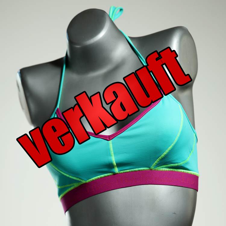 schöne ökologische nachhaltige sexy Bikini Top, sportliche Bademode für Damen