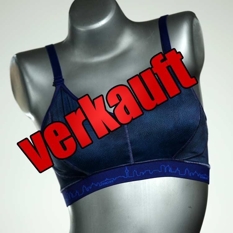 bunte ökologische preiswerte süße Bikini Top, sportliche Bademode für Damen