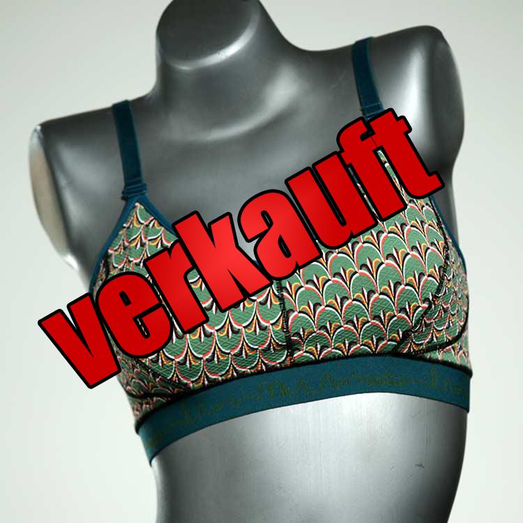 bunte attraktive preiswerte nachhaltige Bikini Top, sportliche Bademode für Damen