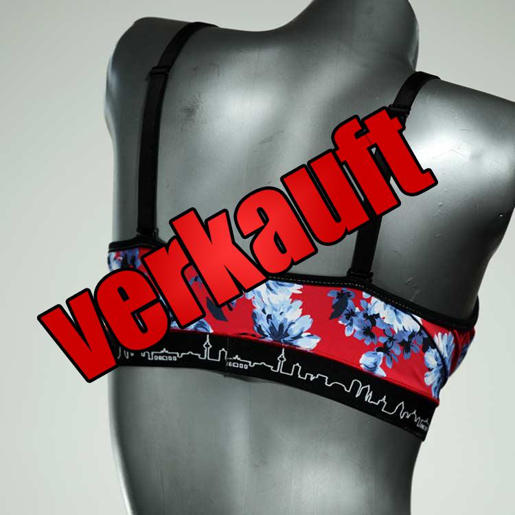 farbige handgemachte bequeme schöne Bikini Top, sportliche Bademode für Damen