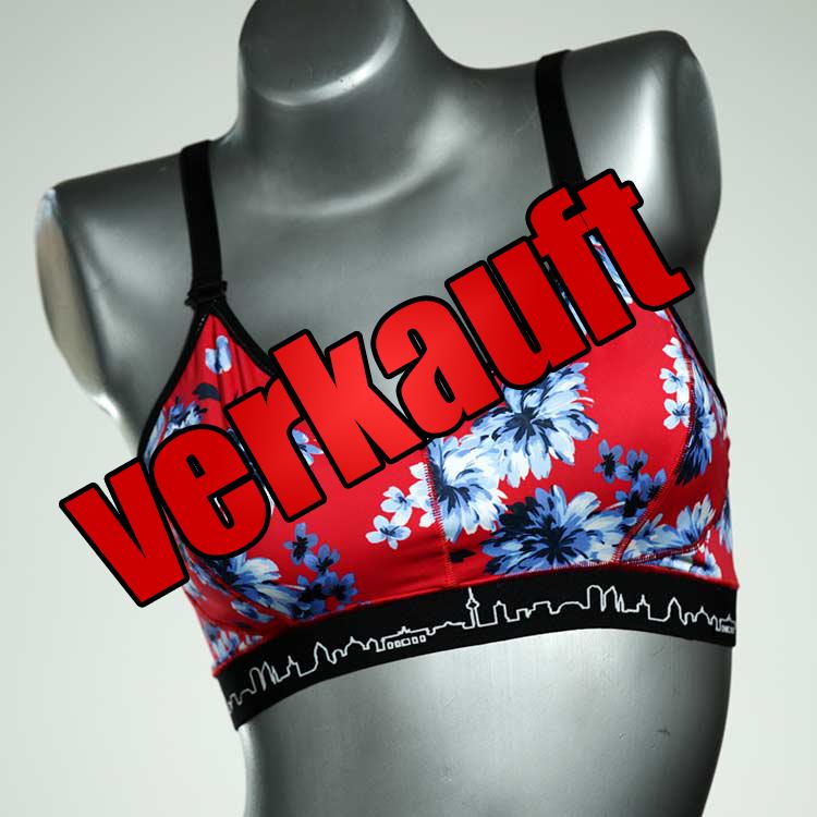 farbige handgemachte bequeme schöne Bikini Top, sportliche Bademode für Damen