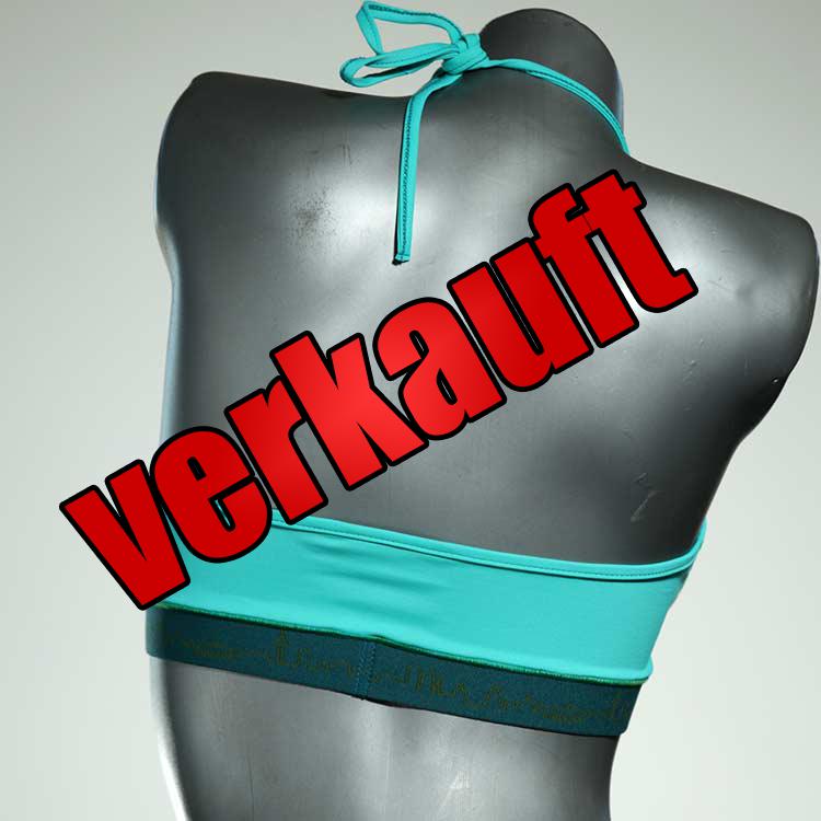 nachhaltige ökologische attraktive schöne Bikini Top, sportliche Bademode für Damen