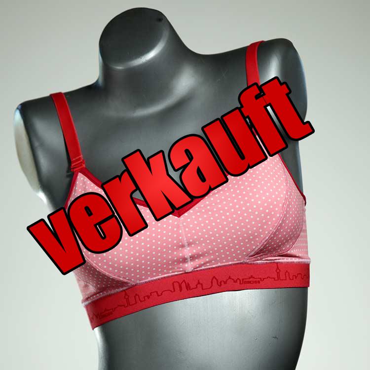 attraktive handgemachte ökologische sexy Bikini Top, sportliche Bademode für Damen