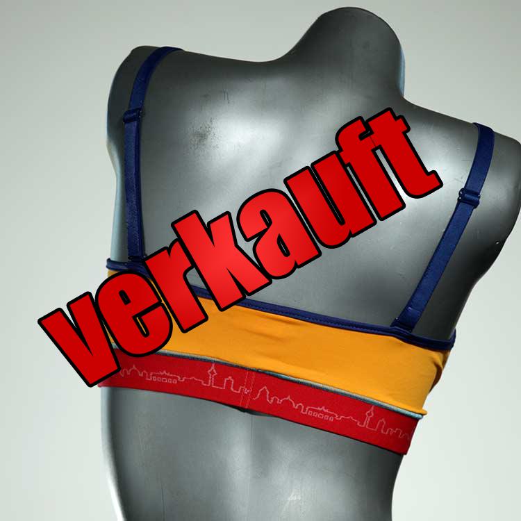 süße attraktive schöne gemusterte Bikini Top, sportliche Bademode für Damen