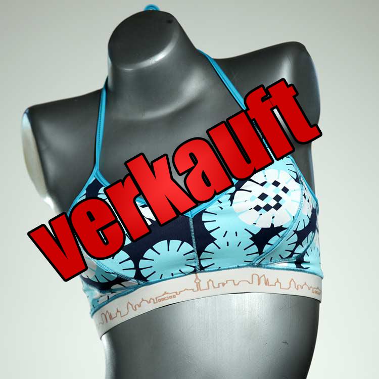 bequeme handgemachte preiswerte bunte Bikini Top, sportliche Bademode für Damen