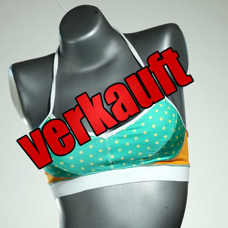 attraktive handgemachte bequeme preiswerte Bikini Top, sportliche Bademode für Damen