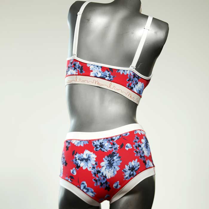 attraktive bunte süße ökologische Bikini Set, sportliche Bademode für Damen