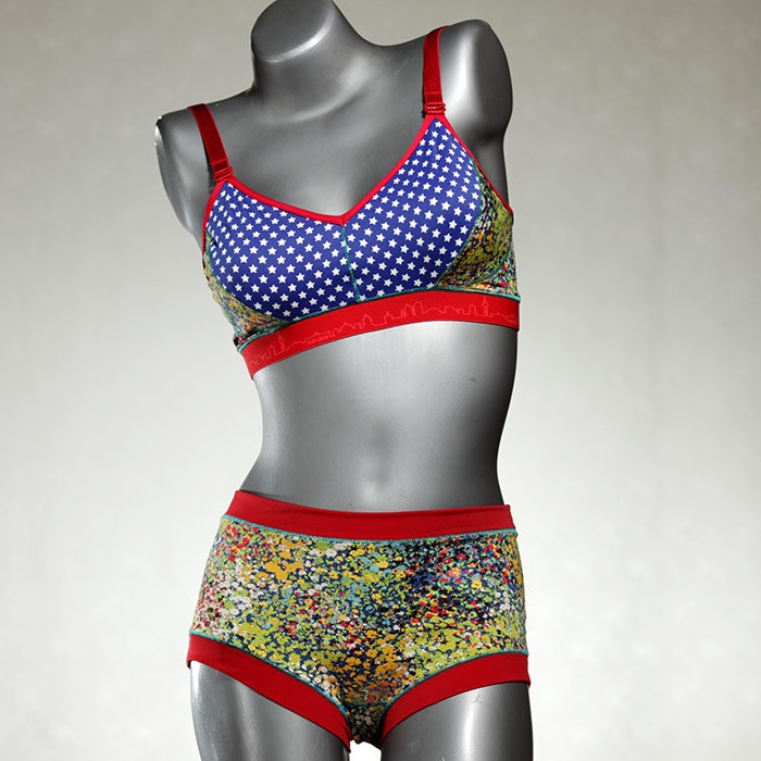 schöne günstige süße nachhaltige Bikini Set, sportliche Bademode für Damen thumbnail