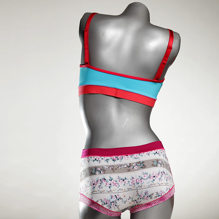 preiswerte attraktive gemusterte handgemachte Bikini Set, sportliche Bademode für Damen thumbnail
