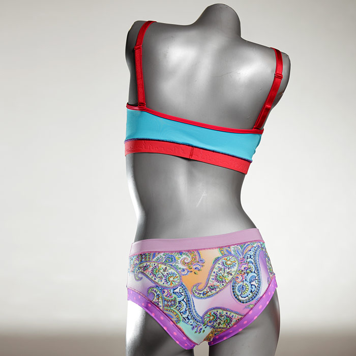 attraktive bunte handgemachte  Bikini Set, sportliche Bademode für Damen thumbnail