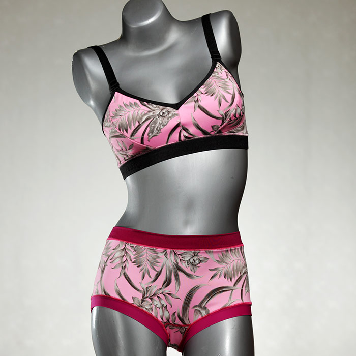 attraktive günstige farbige handgemachte Bikini Set, sportliche Bademode für Damen thumbnail