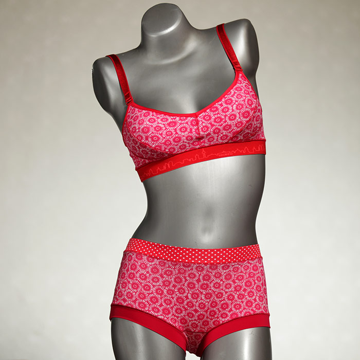 attraktive süße schöne gemusterte Bikini Set, sportliche Bademode für Damen thumbnail