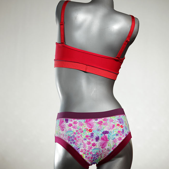 bunte bequeme preiswerte gemusterte Bikini Set, sportliche Bademode für Damen thumbnail
