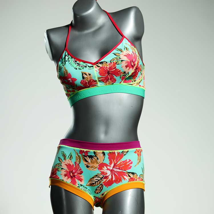 handgemachte süße attraktive bunte Bikini Set, sportliche Bademode für Damen thumbnail