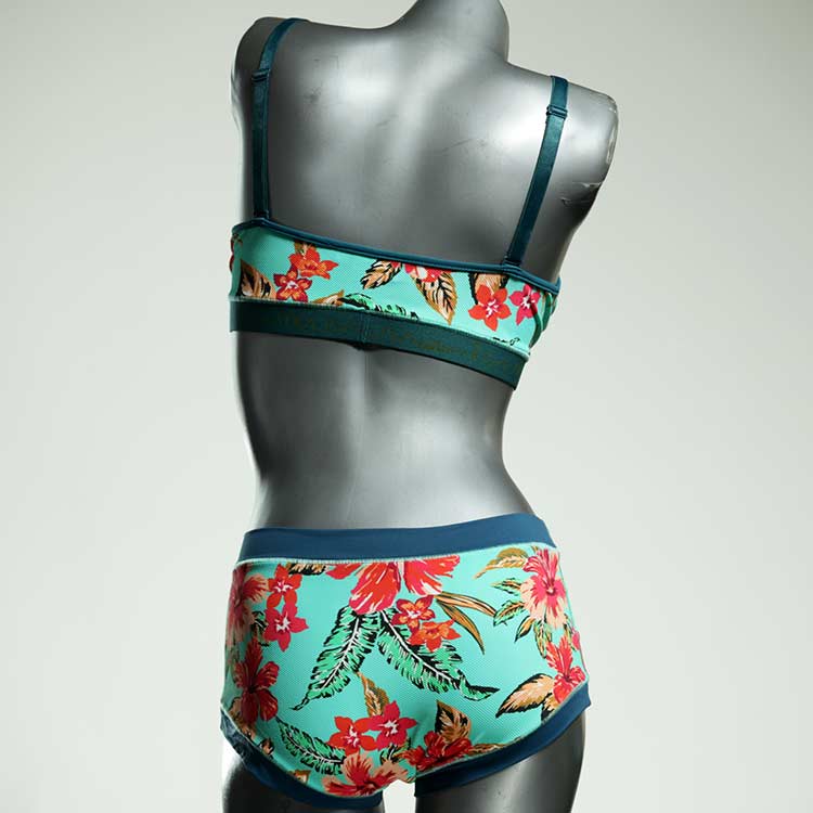farbige preiswerte bunte nachhaltige Bikini Set, sportliche Bademode für Damen thumbnail