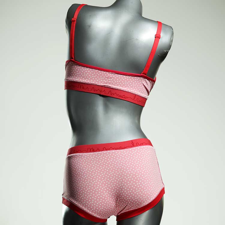 bequeme attraktive gemusterte schöne Bikini Set, sportliche Bademode für Damen