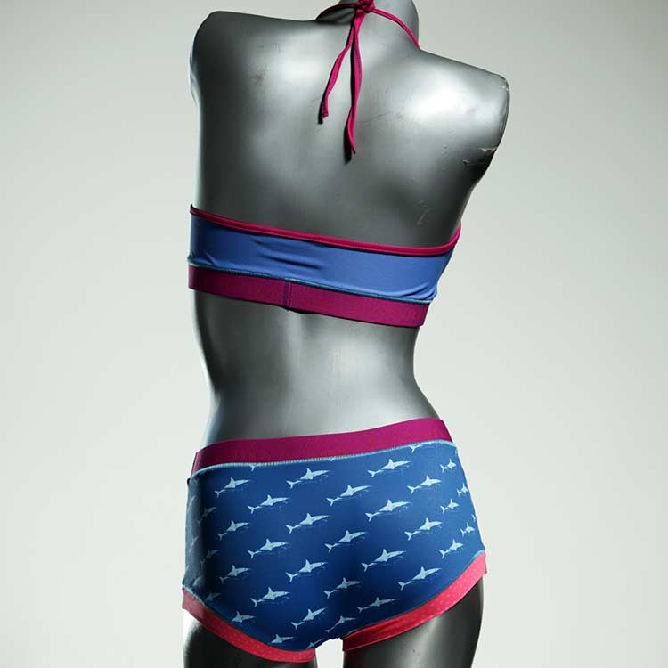ökologische farbige günstige attraktive Bikini Set, sportliche Bademode für Damen thumbnail