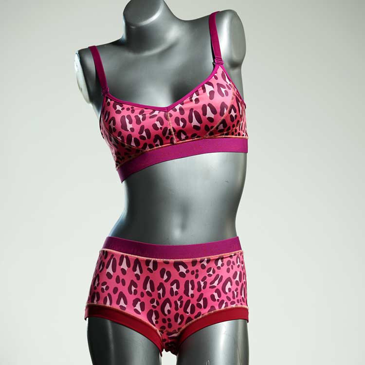 handgemachte schöne attraktive bunte Bikini Set, sportliche Bademode für Damen thumbnail