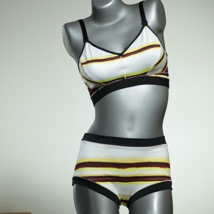 bequeme ökologische nachhaltige attraktive Bikini Set, sportliche Bademode für Damen thumbnail
