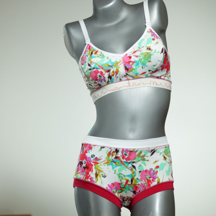 bequeme farbige preiswerte gemusterte Bikini Set, sportliche Bademode für Damen thumbnail