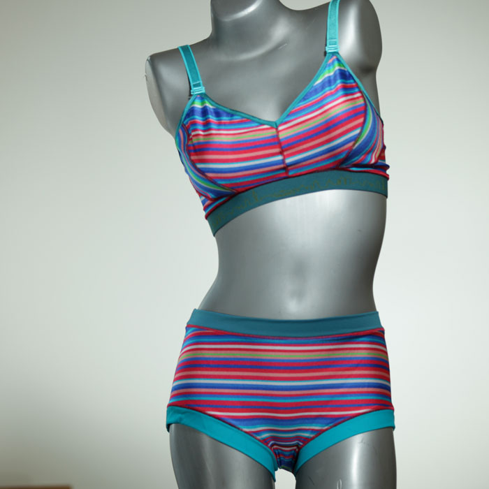 attraktive farbige süße handgemachte Bikini Set, sportliche Bademode für Damen thumbnail