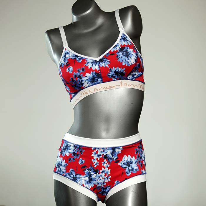 farbige nachhaltige attraktive bequeme Bikini Set, sportliche Bademode für Damen thumbnail