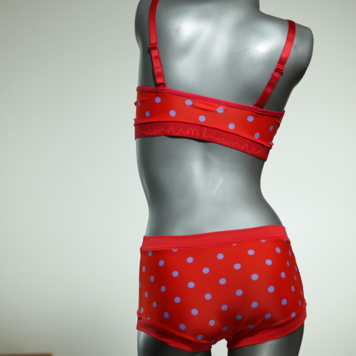 attraktive günstige nachhaltige gemusterte Bikini Set, sportliche Bademode für Damen thumbnail