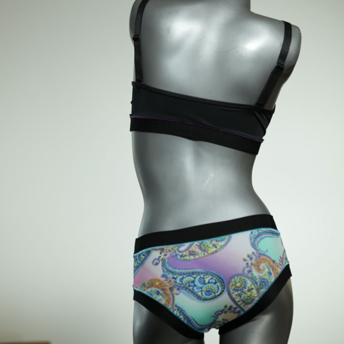 süße bunte handgemachte bequeme Bikini Set, sportliche Bademode für Damen thumbnail