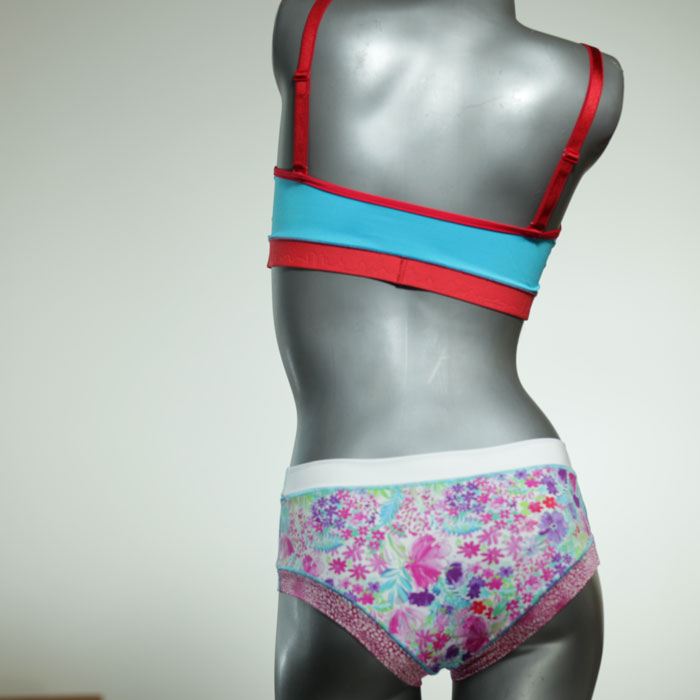 attraktive  handgemachte gemusterte Bikini Set, sportliche Bademode für Damen thumbnail