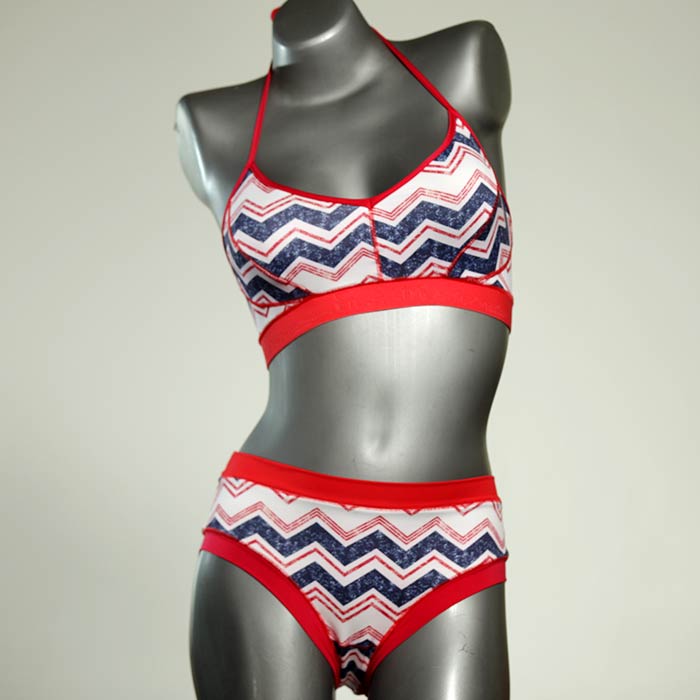 farbige günstige attraktive sexy Bikini Set, sportliche Bademode für Damen thumbnail